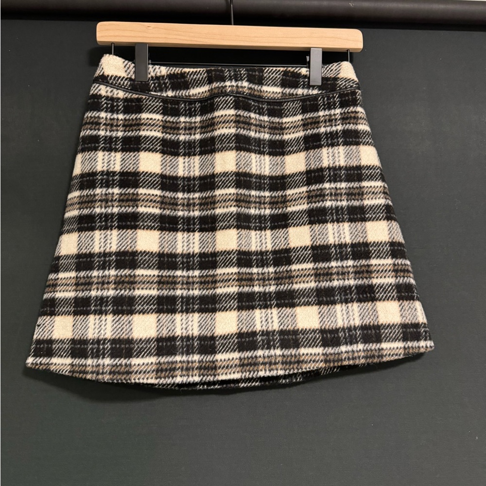 Abercrombie&Fitch Mini Skirt 27% wool Plaid